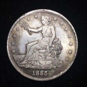 USA 1 Trade Dollar 1885 replika