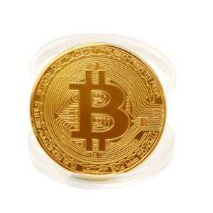 Moneta kolekcjonerska bitcoin BTC