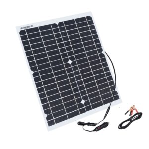 Ładowarka solarna 12v 20W prostownik solarny do akumulatora