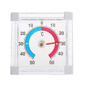 Termometr analogowy przezroczysty na okno szybę