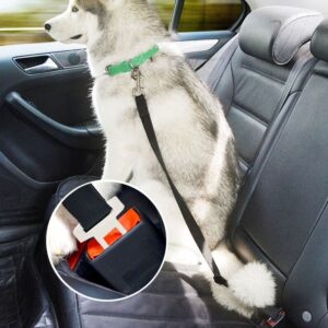 Samochodowa smycz dla kota psa wpinana w pas