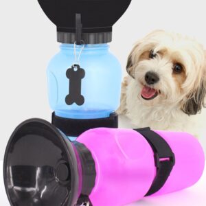 Podróżna butelka z miską dla psa